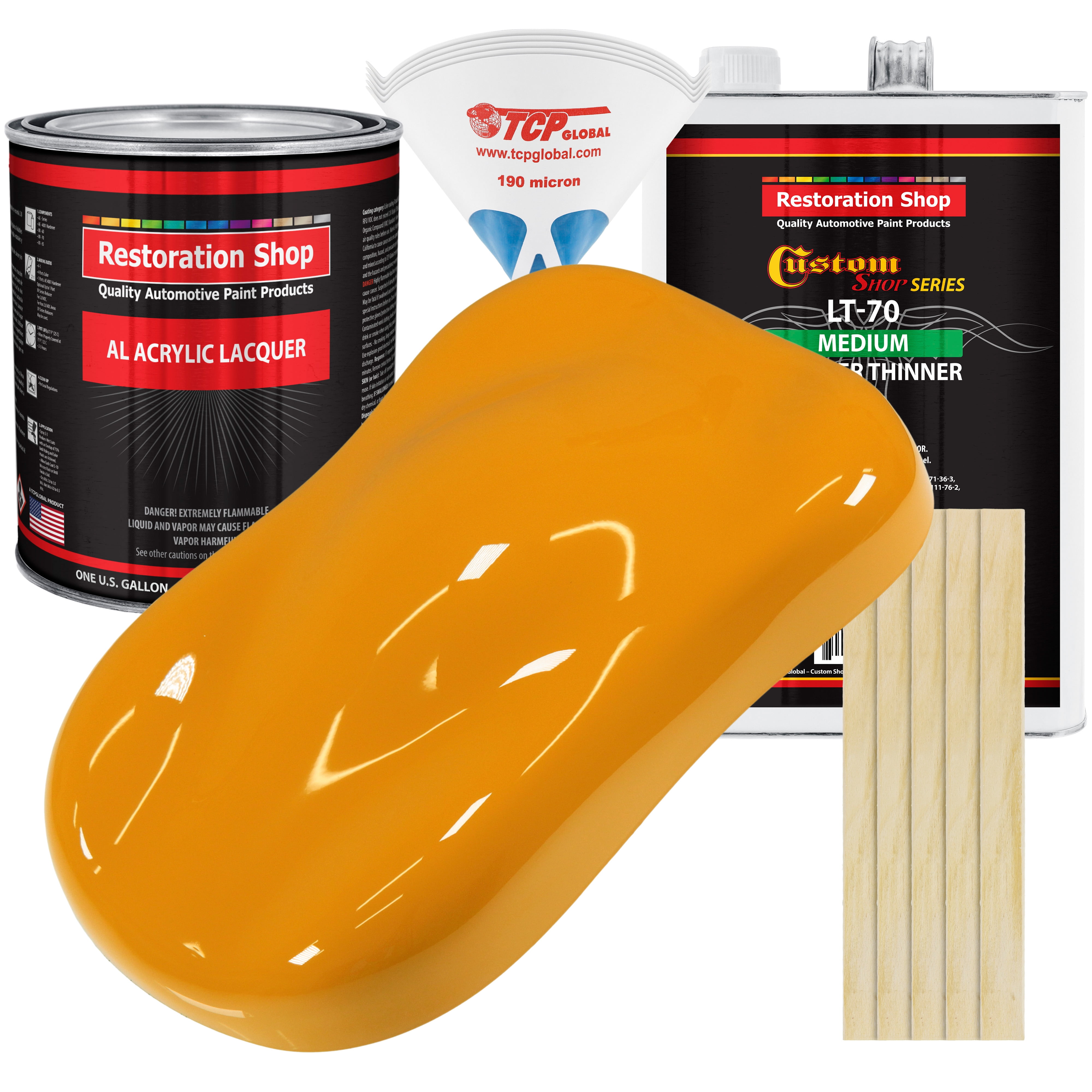 School Bus Yellow Paint