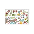 thumbnail image 1 of Advancent Adhesivo de pared de 2 piezas, calcomanía de flores, papel tapiz artesanal para sala de estar, póster extraíble autoadhesivo, Decoración del hogar, 1 of 6