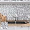 thumbnail image 2 of White Kitchen Backsplash Tile 12"x12" Peel and Stick Tile Backsplash, 2 of 5