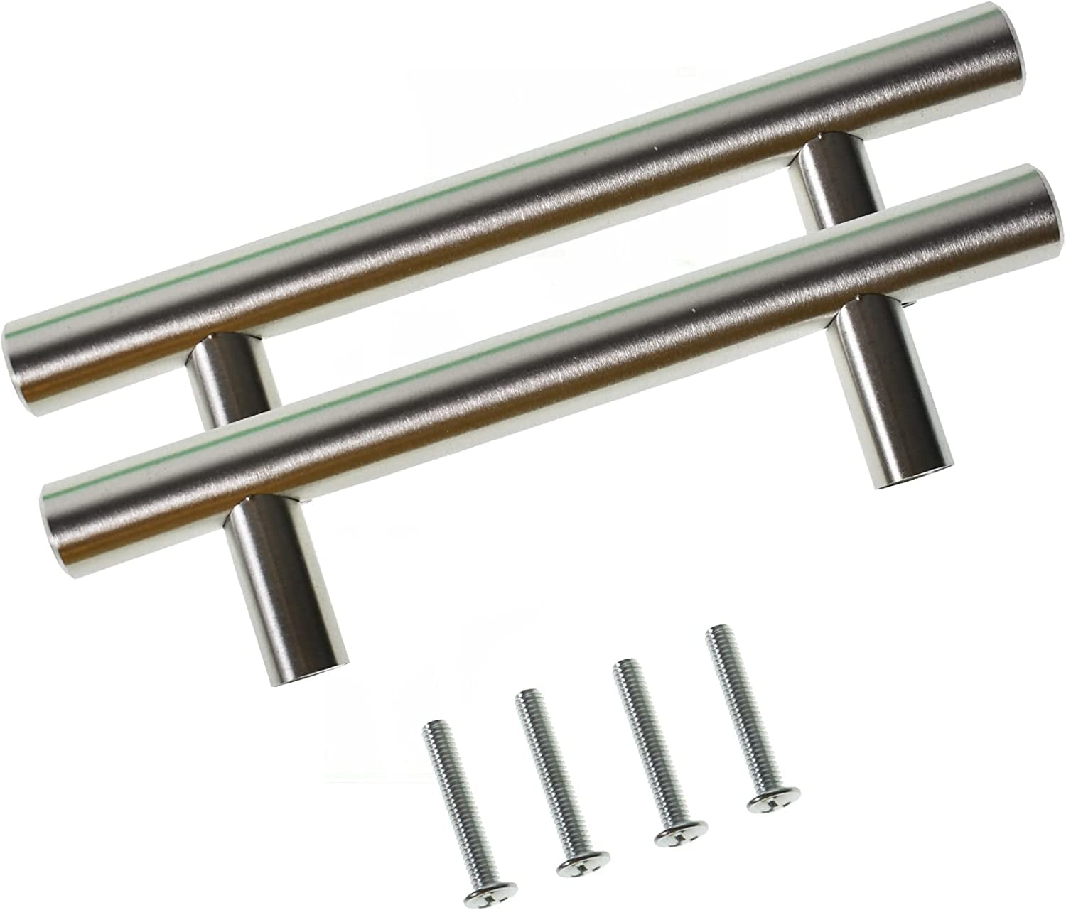 EPOTOOR 30 Pack 5 Pulls Stainless Steel Handles Brushed