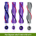 thumbnail image 2 of Soft Roller Brush Accessories Compatible For Dy*son V6 V8 V10 V11 Vacuum Cleaner Spare Part Carpet Brushroll Bar Replacement, 2 of 9