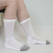 AMITOFO Diabetic Socks for Men Women, Extra Wide Diabetic Ankle Socks Cotton Non Binding Loose Top Neuropathy Socks, 4 Pairs