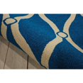 thumbnail image 6 of Nourison Portico Indoor/Outdoor Trellis Traditional Navy 8' x 10'6" Area Rug, (8' x 11'), 6 of 7