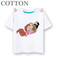 thumbnail image 4 of T-shirt d'Été en Coton Mode Princesse Animée Multi-Styles pour Enfants Col Rond Manches Courtes Motif Imprimé 2023112110-Bleu Ciel 140, 4 of 5