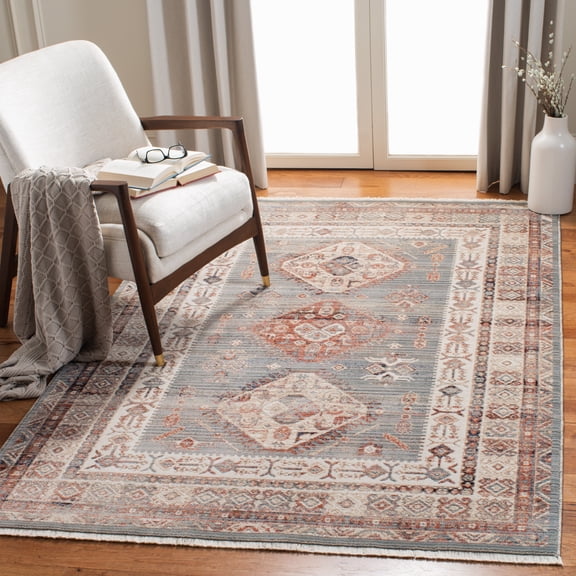 Safavieh Herat Aifric Oriental Area Rug, Gray/Cream, 8' x 10'