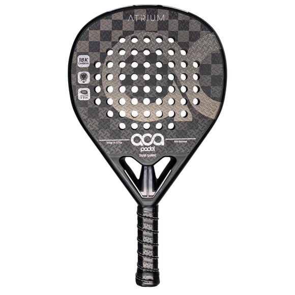 Pala de Pádel Aca Padel Carbono 18K Goma Eva Progresiva Acabado 3D