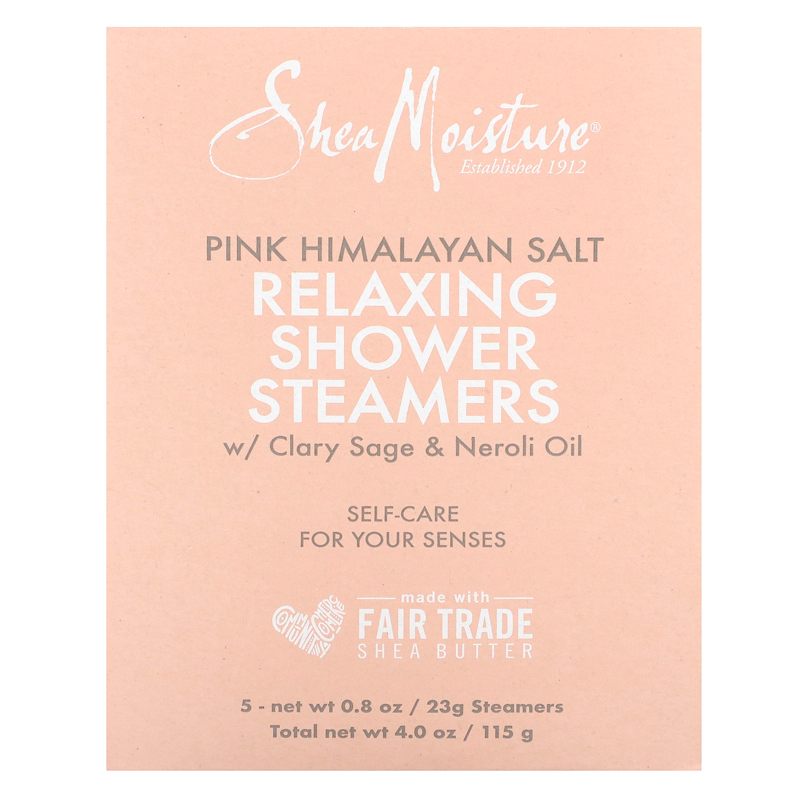 SheaMoisture Pink Himalayan Salt Shower Steamers, 5 Pack photo 1