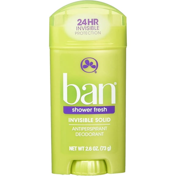 Ban Inv SLD Shower Frsh Size 2.6z Ban Shower Fresh Invisible Solid Deodorant