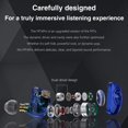 thumbnail image 4 of TRN MT4 PRO 2DD Dual Driver Bass In Ear Earphone HiFi for Running Fitness, 4 of 10