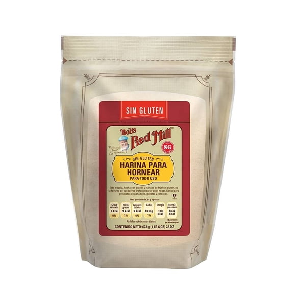 Harina multiuso Bob's Red Mill sin gluten 623 g