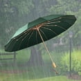 thumbnail image 6 of Folding Umbrella Mini Lightweight Sun Rain Umbrella for Hiking Camping Trips green, 6 of 8