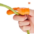 thumbnail image 1 of Juego de fundas para el dedo, cortador de pulgar, herramienta de recolección para cosechar plantas, jardinería, recolector de frutas y verduras, 1 of 6
