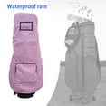 thumbnail image 2 of Waterproof Golf Bag Rain Protection Cover, Rain Cover with for Golf Bag, Pink, 2 of 8