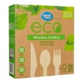 thumbnail image 3 of Great Value Eco Wooden Cutlery, 150 Pieces, 3 of 3