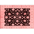thumbnail image 1 of Ahgly Company Indoor Rectangle Oriental Red Industrial Area Rugs, 5' x 7', 1 of 4