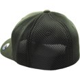 thumbnail image 5 of Classic Solid Stretch Meshback Cotton Twill Fitted Hat Spandex Headband Cap, 5 of 6