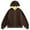 brown, variant on Womens Trendy Hoodies Colour-blocked Streetwear Hoodies Sweatshirt Couples Casual Outerwear