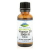 Flavored Vitamin D Drops – Orange and Lemon Flavored Liquid Vitamin D3-2000iu per Serving - 1oz Bottle