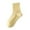 Solid Color, variant on dazeni Women's Mid Cut Crew Socks Strip Knit Breathable Soft Sock Solid Color Lightweight Casual Socks
