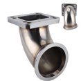 thumbnail image 4 of Brida turbo, brida adaptadora VBand de 3,0 pulgadas a T3, adaptador turbo, diseño exquisito, 4 of 9
