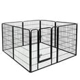 ZENY 39"H 8 Panels Heavy Duty Metal Pet Dog Exercise Pen Kennel Fence