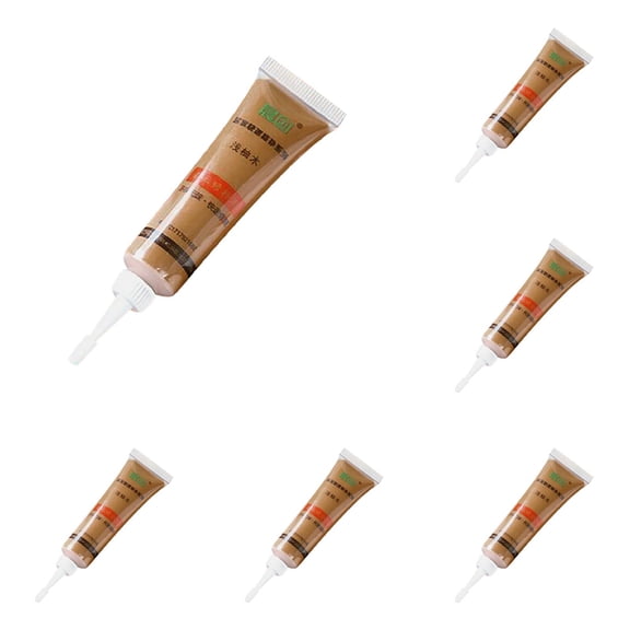 6-Pack Furniture Repair Paint, 20g Wood Crack Filler & Scratch Remover, Polymer Resin for Floors, Doors, Stairs & Furniture