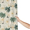 Fabric Shower Curtains for Bathroom Palm tree_AC 60x72In Opaque