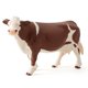 thumbnail image 1 of Figura de vaca Simmental atractiva decorativa creativa de Pvc modelo de ganado para granja, 1 of 5