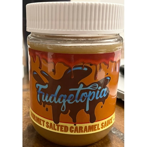 Fudgetopia Gourmet Salted Caramel Sauce