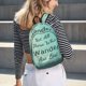 thumbnail image 5 of Fotbe Not All Those Who Wander Are Lost1 Mochila de Lona con Estampado, Mochila Duradera, Mochila Versátil de Alta Calidad, Mochila Compacta Vintage-Medium, 5 of 5