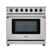 Thor Kitchen LRG3601U 36 in. 6 cu. ft. Freestanding Professional Gas Range