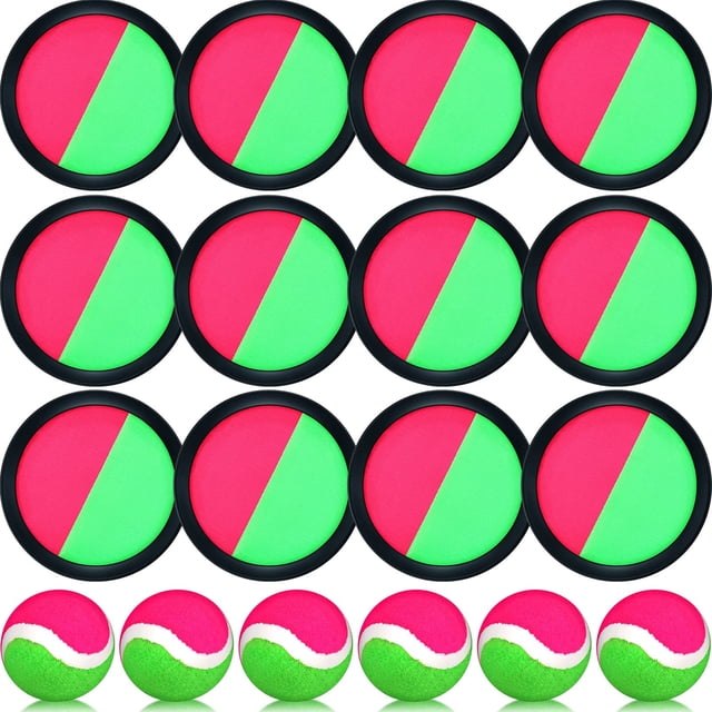 Juego Charniol Kids Toss and Catch, 12 palas y 6 bolas
