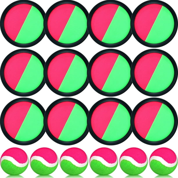 Juego Charniol Kids Toss and Catch, 12 palas y 6 bolas