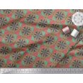 thumbnail image 2 of Soimoi Georgette Viscose Fabric Dot & Swirl Artistic Print Fabric by Yard 42 Inch Wide, 2 of 3
