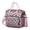 Pink-15, variant on Leopard Aesthetic Lunch Box – Fashionable Cheetah Spot Print Cooler Tote Reusable Insulated Bag with Dual Compartments for Work or Travel
