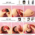 thumbnail image 4 of Esponja de maquillaje, juego de mezcladora de belleza, huevo de maquillaje multicolor con caja de regalo para líquido, crema y polvo Fokelyi CZMR-HQ117-2, 4 of 6