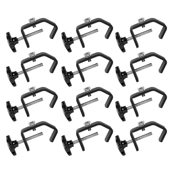 (12) Universal Light Duty C-Clamps