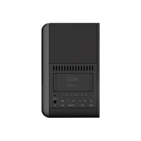 Mass Fidelity - 5-1/2" 80W Powered Wireless Subwoofer - Black