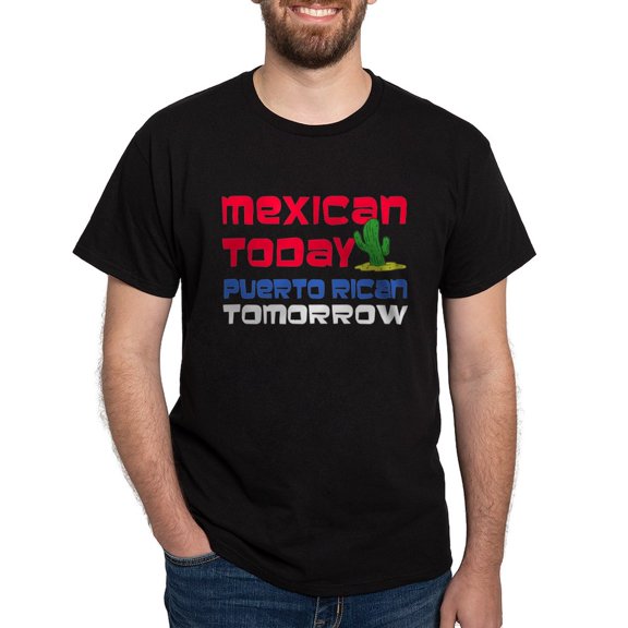 CafePress - Mexican Puerto Rican Tomorrow Dark T Shirt - Men's Classic Graphic Cotton T-Shirt