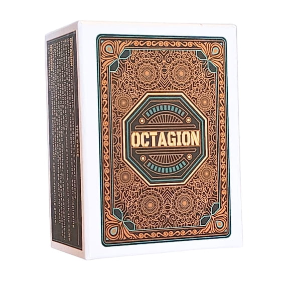 Octagion | Clever Word Card Game Based on Deduction & Pattern Recognition | Play Solo, Head-to-Head or Teams | Family-Friendly Speed-Spelling Game | Easy to Learn, Intense to Master