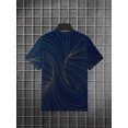 Male Rond Neck Design Men's T-shirt, casual round-neck design, made with skin-friendly ...
