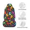 thumbnail image 4 of Daiia Colorful Cats Printed Car Seat Cover - Waterproof & Sweatproof - Universal Fit, Machine Washable, Non-Slip - Seat Protector for Car, Truck, SUV, Van (1 Pack), 4 of 5