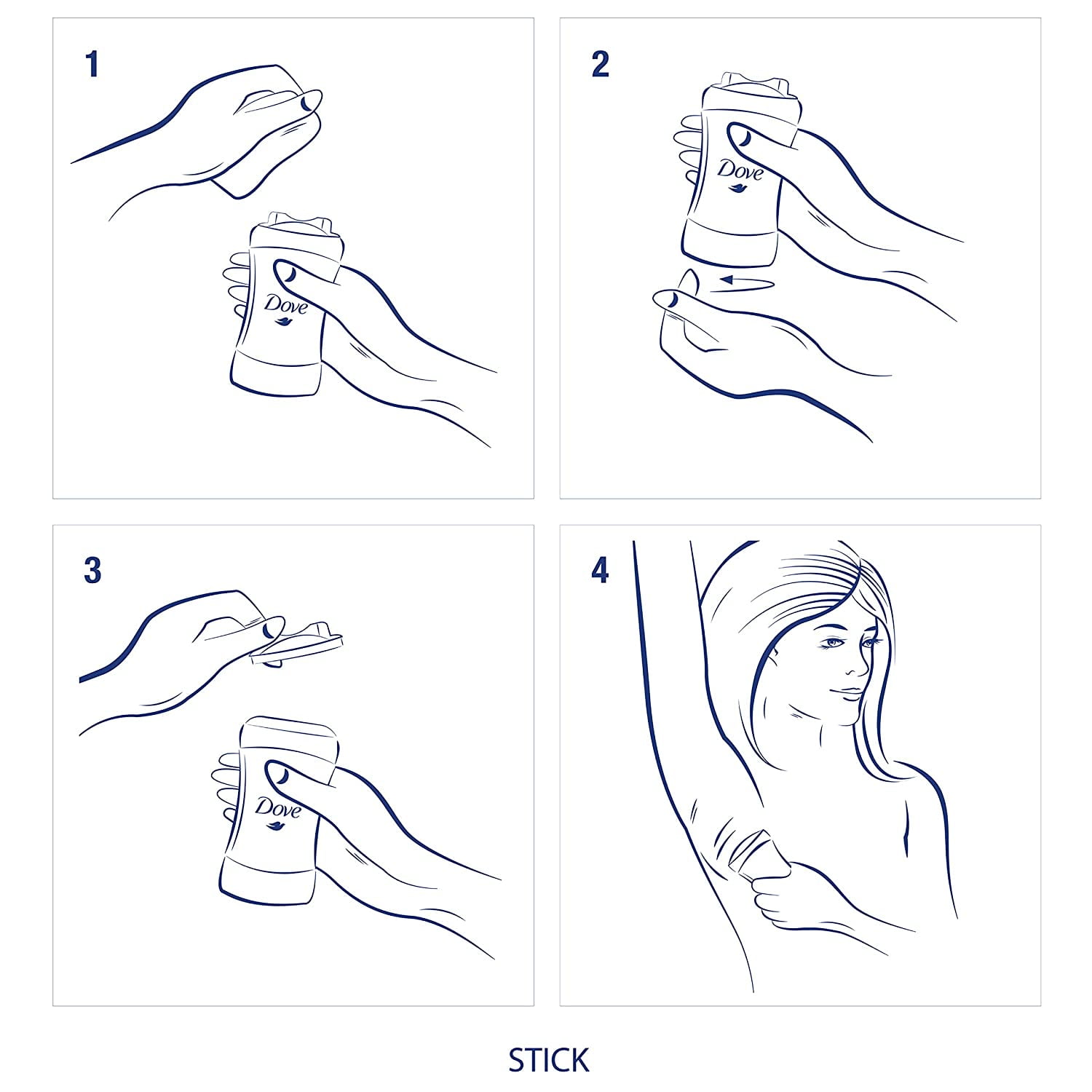 Dove Advanced Care Antiperspirant, Sensitive 2.60 oz (Pack of 4)