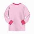 thumbnail image 4 of NOLDARES Toddler Baby Girl Fall Winter Clothes Outfits Funny Print Graphic Girl Fall Sweatshirt Pant Set(Pink,6-7 Y), 4 of 6