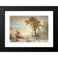 thumbnail image 2 of Albert Bierstadt 14x11 Black Modern Framed Museum Art Print Titled - Valley of the Yosemite-First Snowfall of the Year (About 1863), 2 of 5