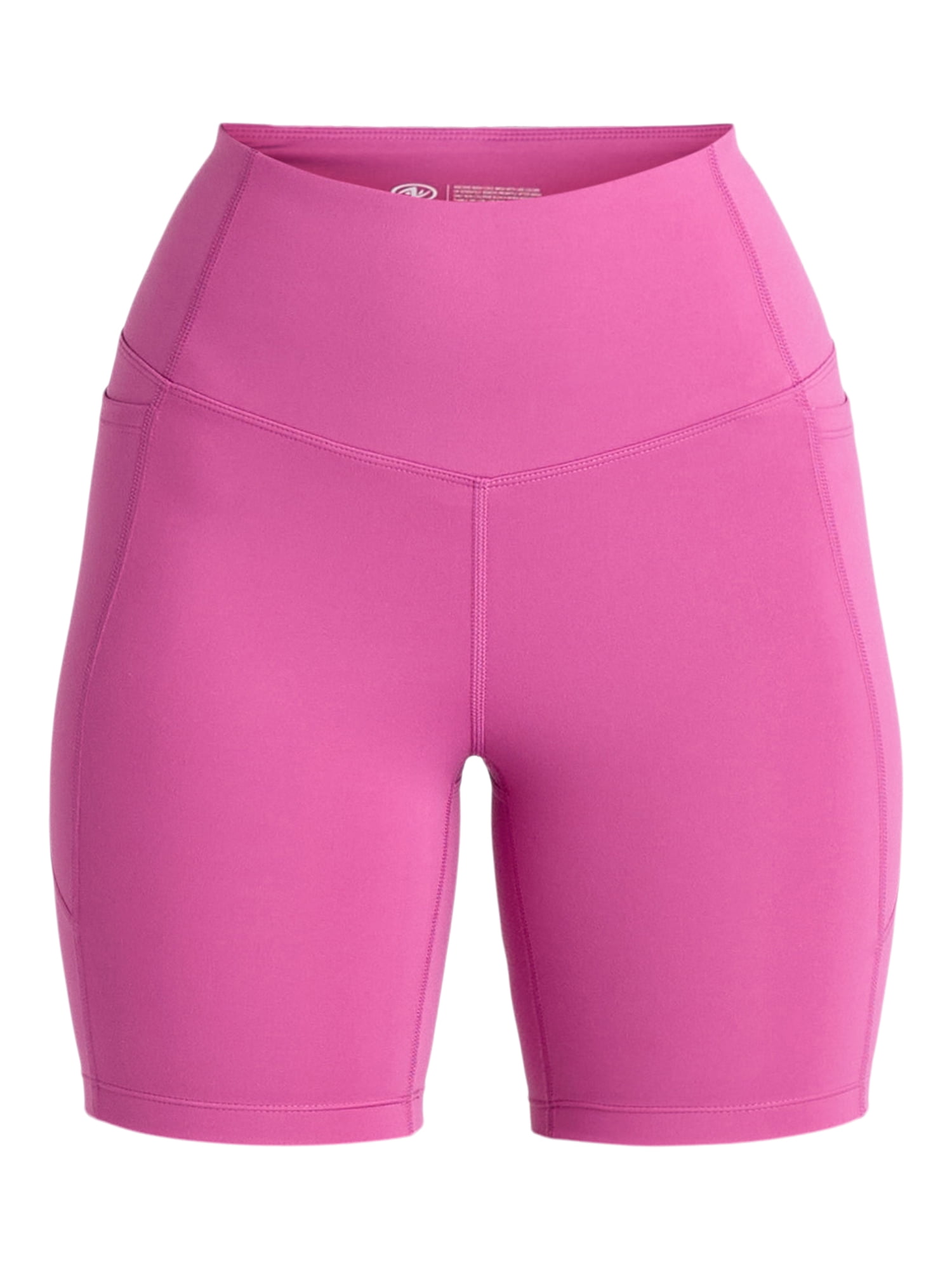 Athletic Works Women's and Women's Plus High Rise Bike Shorts, Size XS-4X