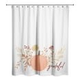 thumbnail image 2 of Creative Products Grateful Harvest Pumpkin 71x74 Shower Curtain, 2 of 2