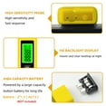 thumbnail image 2 of Graflsoa 3-in-1 Water Quality Tester with Titanium Probe for EC, TDS, and Temperature Measurement, Backlit Display, Data Hold Function, Yellow, Battery Not Included (Model TPH01648A), 2 of 7
