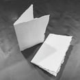 thumbnail image 5 of Watercolor Paper - Mixed Media Art Watercolor Paper - 150 GSM Thick Deckle Edge Virgin Cotton Handmade Paper 50 Sheets (11.5 x 7.5, White), 5 of 10