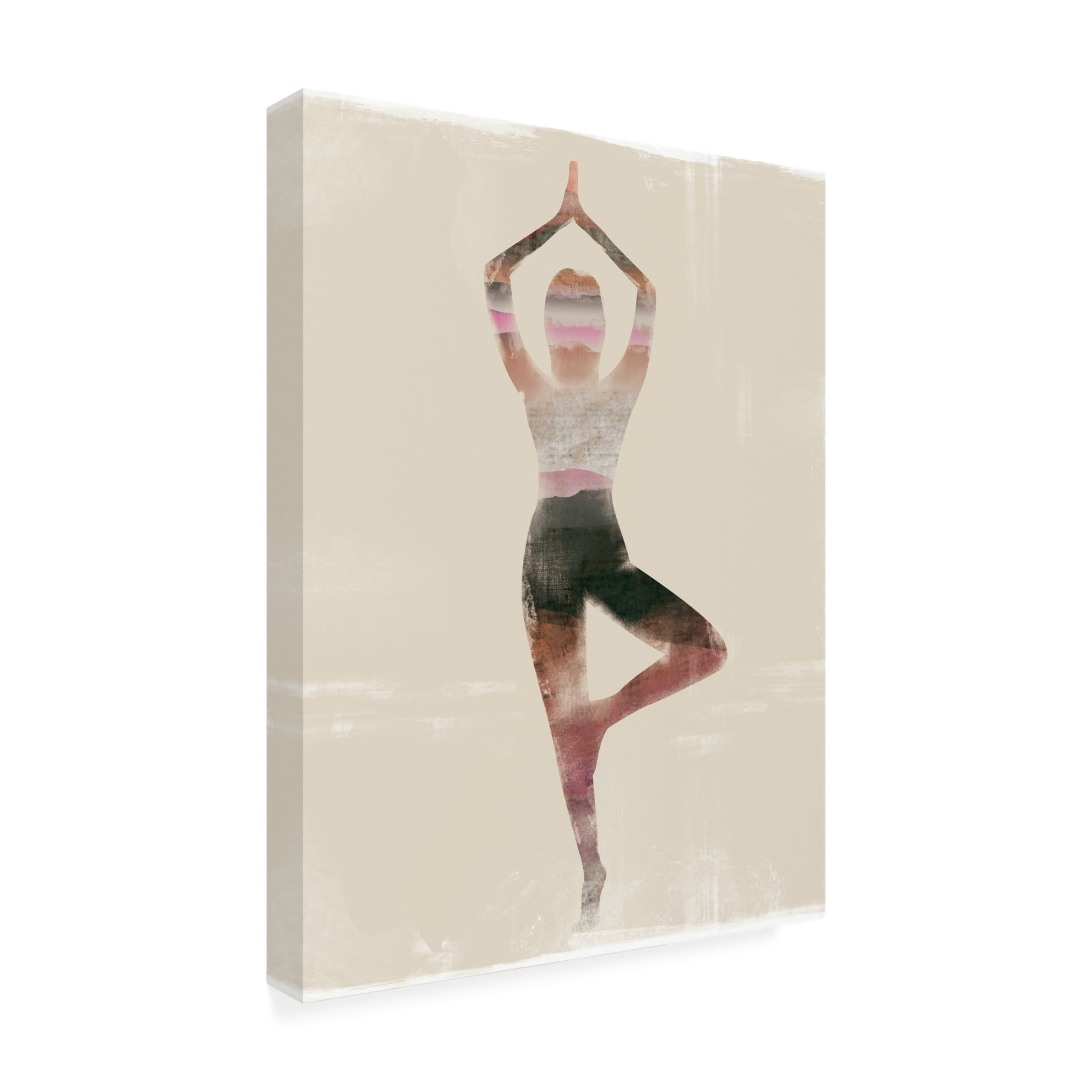 Trademark Fine Art Judi Bagnato  Morning Yoga Pose I Canvas Wall Art